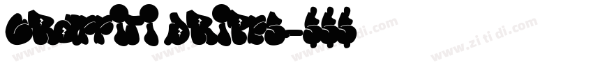 Graffiti Dripes字体转换